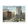 City Hall Square, Detroit MI 1915 Vintage Postcards