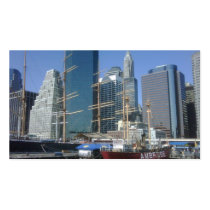 City Harbour Boats Business Card Templates