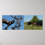 City Horse, Country Horses Print
