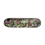 City in Plaid Graffiti Board skateboards