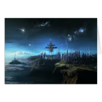 City In The Clouds - Card