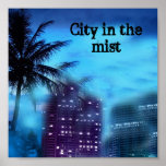 City In The Mist Poster