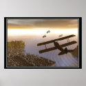City Landscape from the Air Poster posters