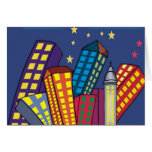 City Life Abstract Card