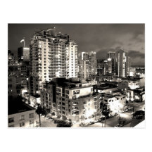 city life postcard