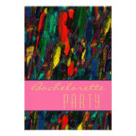 City Life ~ UNISEX Invitation / RSVP 3.5x5