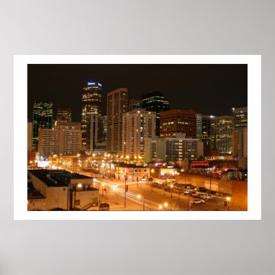 City Lights Posters by gjdm01