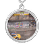 City - New York - Greenwich Village - Life's colou Personalized Necklace