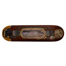 City - New York - Greenwich Village - Life's colou Skateboard Deck