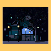 city nights posters