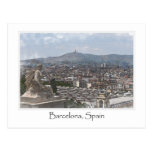 City of Barcelona Spain Cityscape Postcard