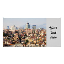 City of Istanbul Personalized Photo Card
