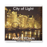 city of light (Amsterdam ) - Customized Fridge Magnets