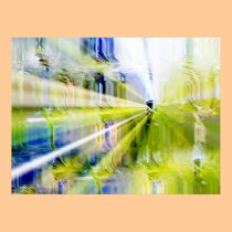 City of Lights with Gardens Poster posters