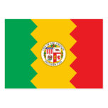City of Los Angeles flag business cards