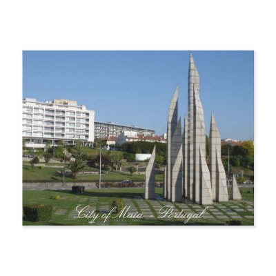 City of Maia  - Portugal Post Card by Emazevedo