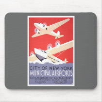 City of New York Municipal Airports Mouse Pad