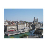 City of Zurich Postcard