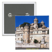 City Palace, Udaipur, India Pinback Button