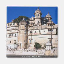 City Palace, Udaipur, India Refrigerator Magnet