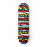 City Pattern Skateboard