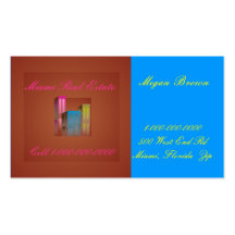 City Real Estate Business Card Template