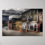 City - Rhode Island - Providence 2007 - Thomas Str Poster