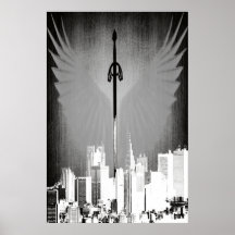 CITY SCAPE LOGO POSTER W/O TYPE