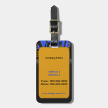 City Scapes Luggage Tag