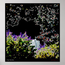 City Skyline Print