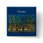 City Square at Christmas Buttons