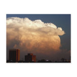 City Storm Postcard