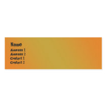 City Street - Skinny business cards