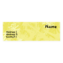 City Street - Skinny business cards