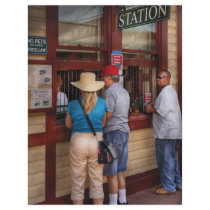 City - The train station Full Color Flyer