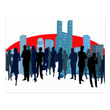 City Theme Postcard