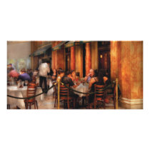 City - Venetian - Dining at the Palazzo Custom Photo Card