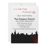 City We're Moving Announcement invitations