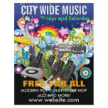 City Wide Music Flyer