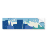 Cityscape Bumper Stickers