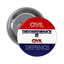 Civil Disobedience Button