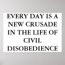 CIVIL DISOBEDIENCE PRINT
