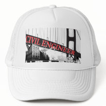 Civil Engineer Trucker Hats