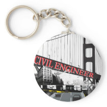 Civil Engineer Keychain