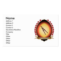Civil Engineering Mandorla Business Card