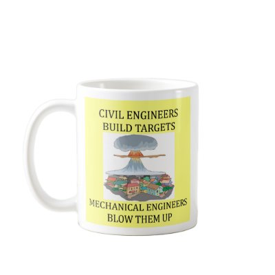CIVIL engineers build targets, CIVIL engineers ... Coffee Mug by jimhartley