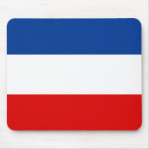Civil Ensign Serbia and Montenegro, Montenegro Mousepad