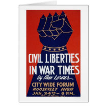 Civil Liberty WWII 1940 WPA