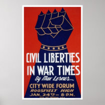 Civil Liberty WWII 1940 WPA