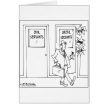 Civil & Uncivil Servants Card